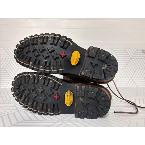 White's Men's size 8 B Hunter Vibram Handmade Spokane Washington Leather Boots - Picture 13 of 16